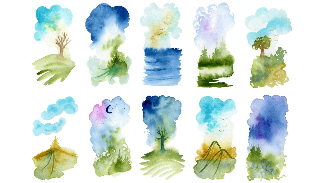 Pintura en acuarela: perder el miedo al agua y empezar desde zero