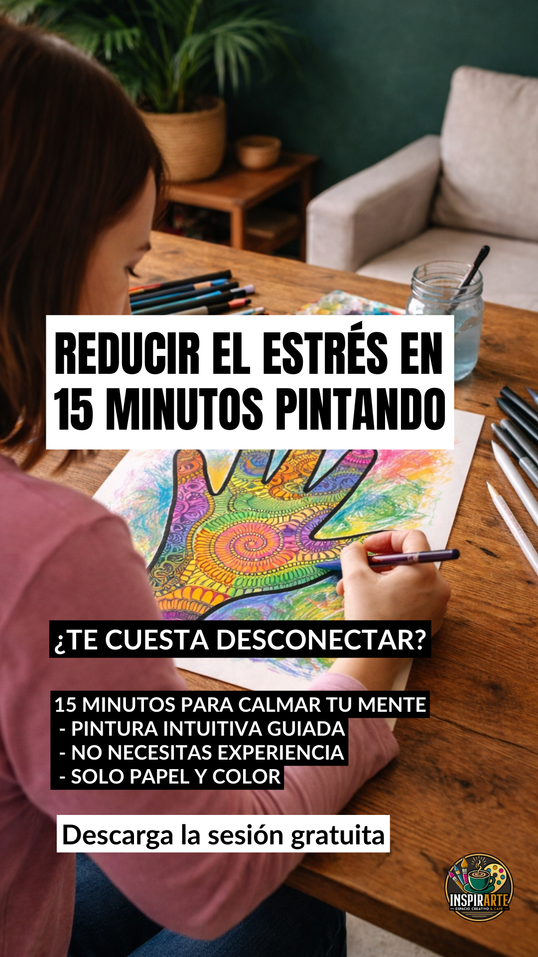 Un ejercicio creativo para reducir el estrés en menos de 15 minutos