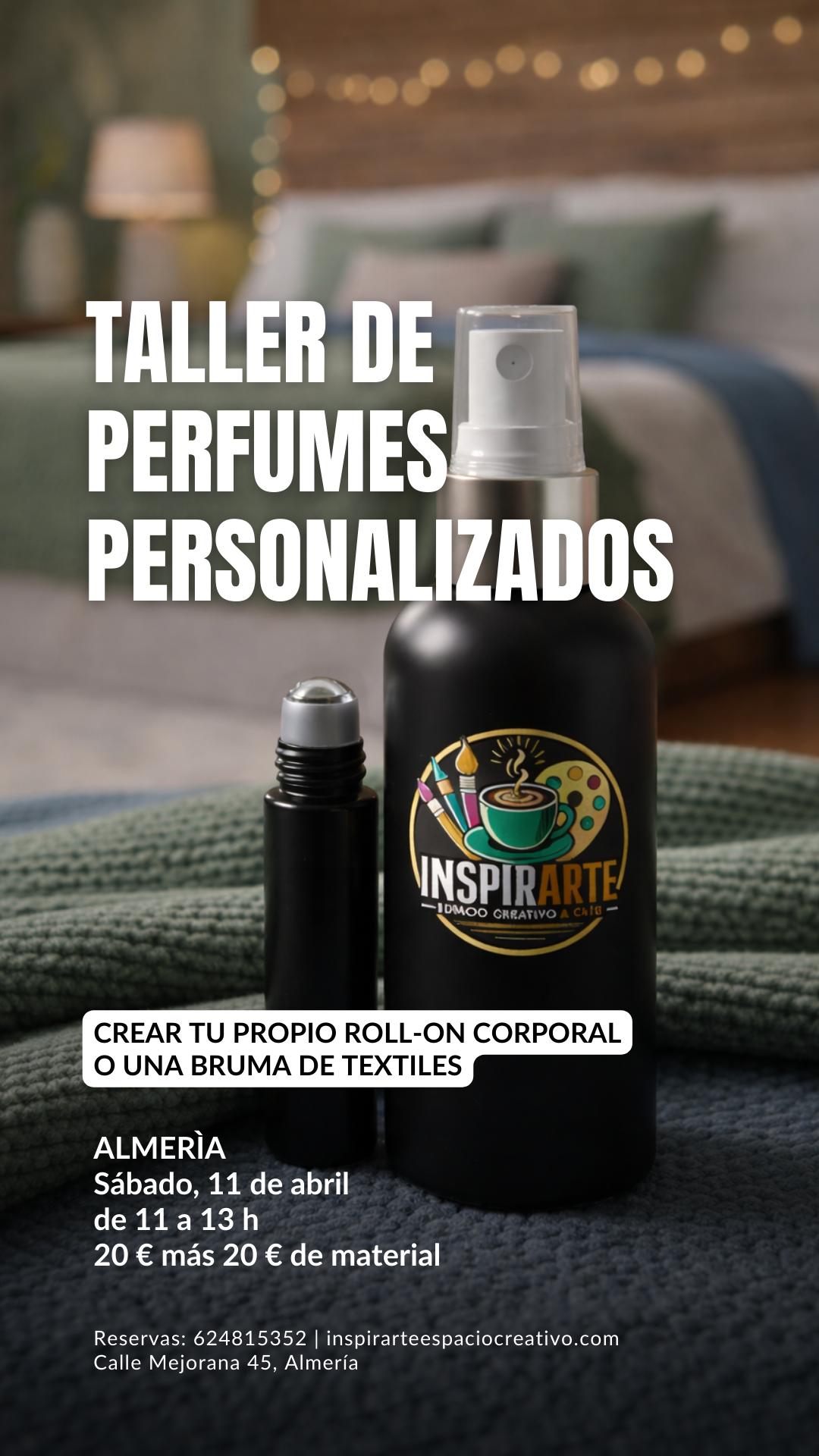 Taller de perfume en Almería