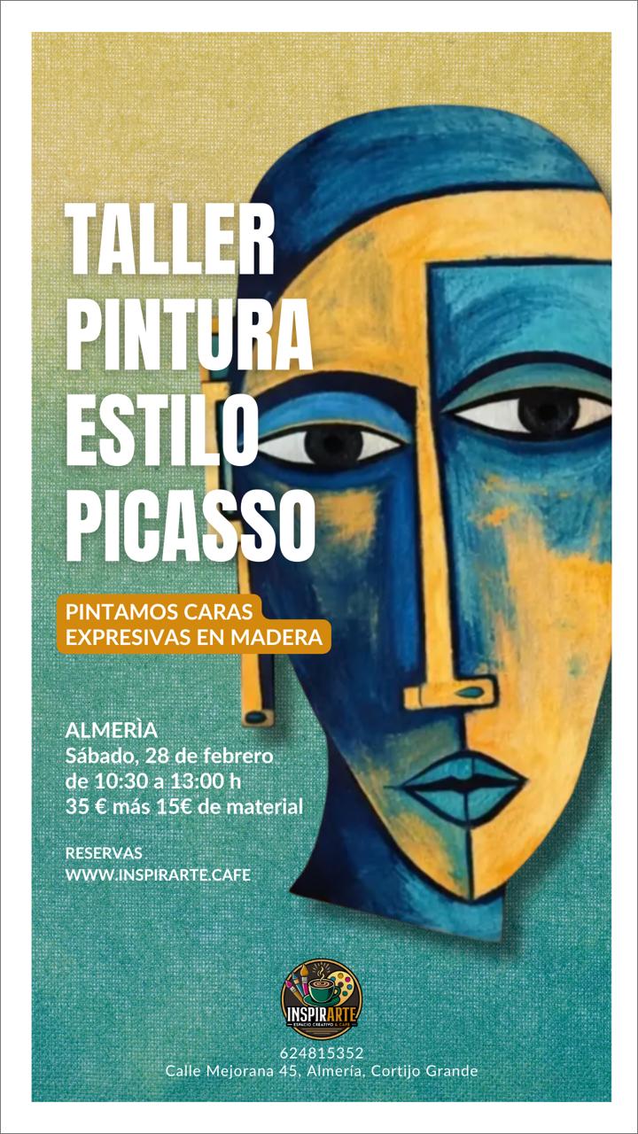 Taller pintura estilo Picasso